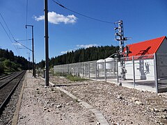 Le survolteur de la gare des Longevilles - Rochejean.