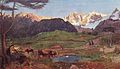 Alpen-Triptychon: Werden, Giovanni Segantini, 1898-1899