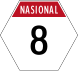 Nasional 8 shield}}