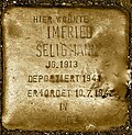 Stolperstein für Irmfried Seligmann (Severinstraße 181)