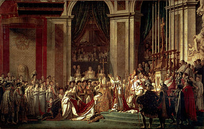 Le Sacre de Napoléon le 2 décembre 1804