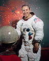 Jim Lovell - astronauta de la NASA, uno de los primeros humanos en volar y orbitar la Luna, comandó Apolo 13