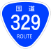 National Route 329 shield