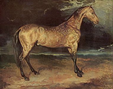 Cheval effrayé par l'orage (1820-1821), Londres, National Gallery.