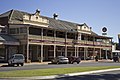 Junee Hotel, Junee; remodeled c. 1911 with art nouveau-style cast ironwork.[58]