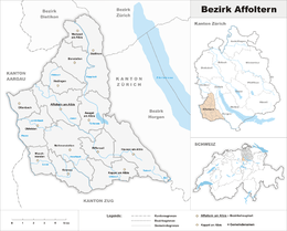 Affoltern – Mappa