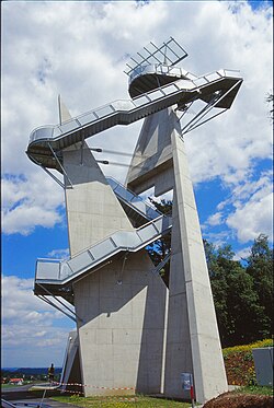 Observation tower in Labuch