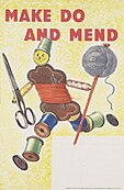 Make-Do and Mend poster