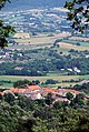 Panorama di Marcianofreddo, sullo sfondo la campagna alvignanese e del medio Volturno.