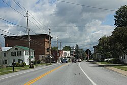 Downtown Mooers on US Route 11