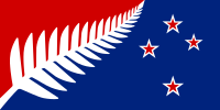 Silver Fern (Red, White and Blue) (shortlisted)