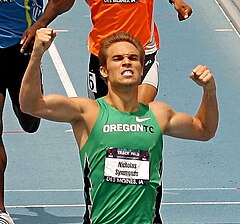 Nick Symmonds belegte Rang fünf