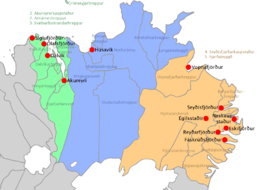 Distretto elettorale Nord-Est – Mappa