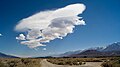 Système ondulatoire/rotor dans la vallée d'Owens (Californie)