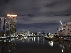 Pasig River night view