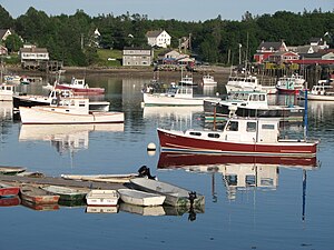 Le petit port de Bass Harbor