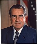 Richard Nixon en 1973.