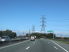 SLEX Calamba with NGCP transmission line