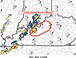 SPC Mesoscale Discussion #2008: Western Kentucky EF4 tornado