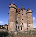 Côté sud avec tour à escalier.