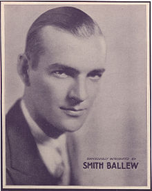 Smith Ballew on a 1931 sheet music cover.