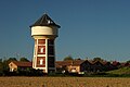 Le château d'eau de l'ancienne mine.