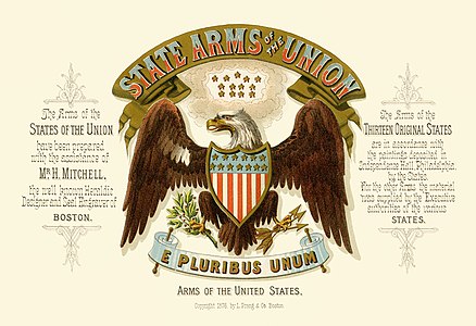 State Arms of the Union at Historical coats of arms of the U.S. states from 1876, by Henry Mitchell (restored by Godot13)
