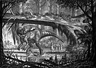 Grayscale Suchomimus by Abelov