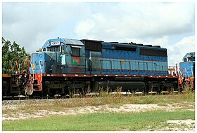 メキシコ、TFMのSD40 (運転台側)