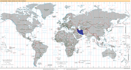 Localizzazione del fuso UTC+3:30