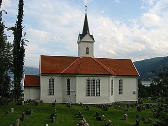 Exterior of the church