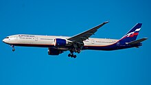 アエロフロート・ロシア航空のボーイング777-300ER