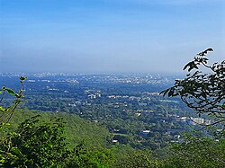 Valsad City View from Parnera Hill