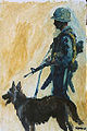 SCOUT DOG by Augustine G. Acuna, CAT II, 1966–67