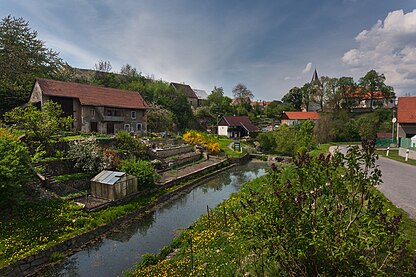 Ruisseau à Vraclav.