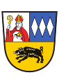 In Gold ein schwarzer Eber mit silbernem Hauer (Ebermannsdorf DE) (alle Eber... -Wappen sind redend)