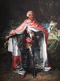 Portrait préparatoire de Charles III d'Espagne Mariano Salvador Maella