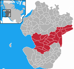 Amt Mitteldithmarschen – Mappa