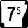 Highway 7S marker