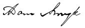 signature d'Adam Asnyk