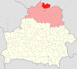 Location of Rasony District