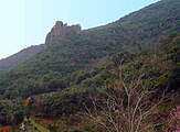 Les vestiges du château de Blanchefort