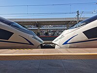 CRH380BG於重聯狀態下的連結器