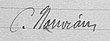 Signature de Camille Nouvian