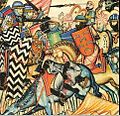 Image 14A battle of the Reconquista from the Cantigas de Santa Maria (from History of Spain)