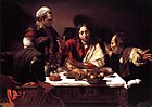 Michelangelo Merisi da Caravaggio - Måltiden i Emmaus (1601)