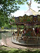 Carousel in Zoo Boise.