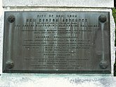 Plaque at the New Croton Aqueduct