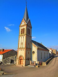 The church in Bionville-sur-Nied