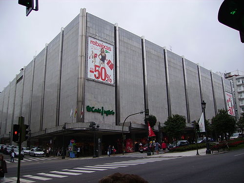 El Corte Inglés di Vigo.